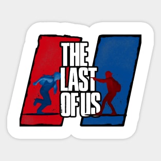 The Last of Us Part 2 Abby vs Ellie Sticker